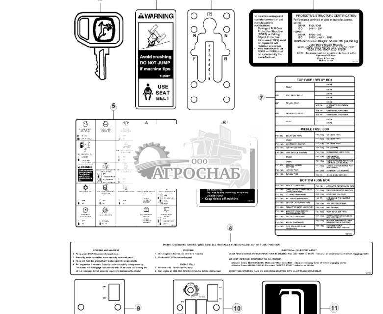 Таблички и ярлыки в кабине (стандартные органы управления) - ST318219 260.jpg